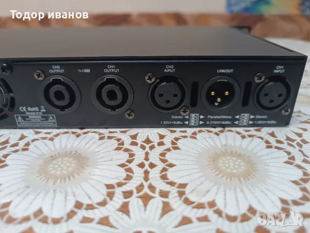 RiWORAL-4channel amp-ново, снимка 10 - Ресийвъри, усилватели, смесителни пултове - 47935642