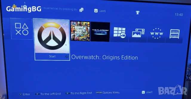 отличен Playstation 4 Pro + GTA V + Overwatch, ПС4 Про, PS4 Pro, снимка 6 - PlayStation конзоли - 53889968