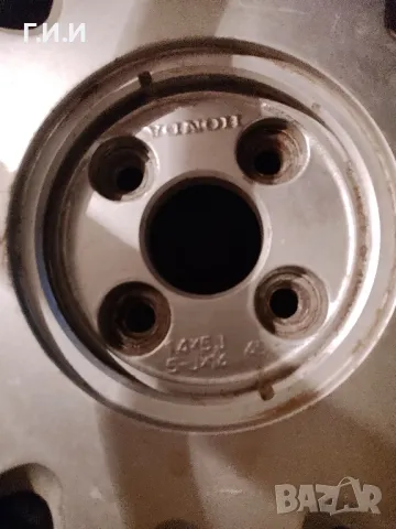 Алуминиева джанта за "Honda"., снимка 3 - Гуми и джанти - 48166442