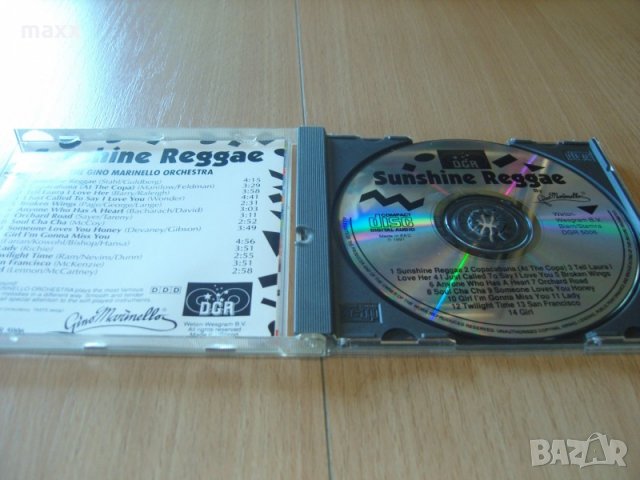 CD диск The Gino Marinello Orchestra – Sunshine reggae , 1991, снимка 2 - CD дискове - 29134871