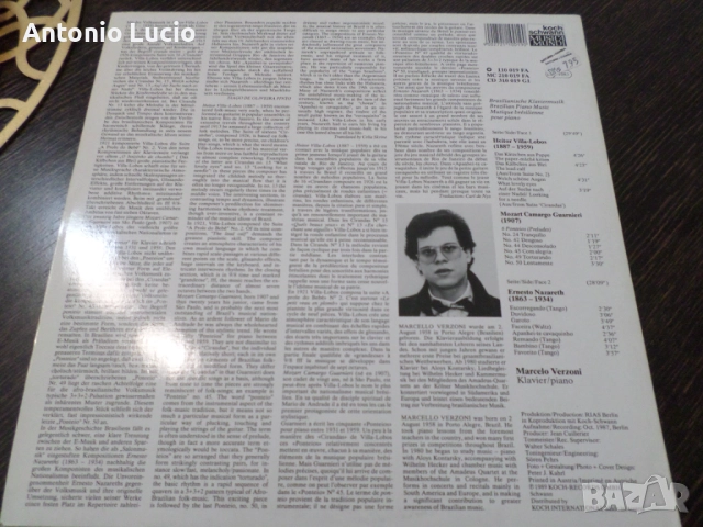 Brasilianische Klaviermusik, снимка 2 - Грамофонни плочи - 52857176