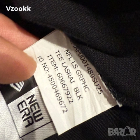 Мъжка блуза New Era x Raiders | M размер, снимка 4 - Блузи - 53240401