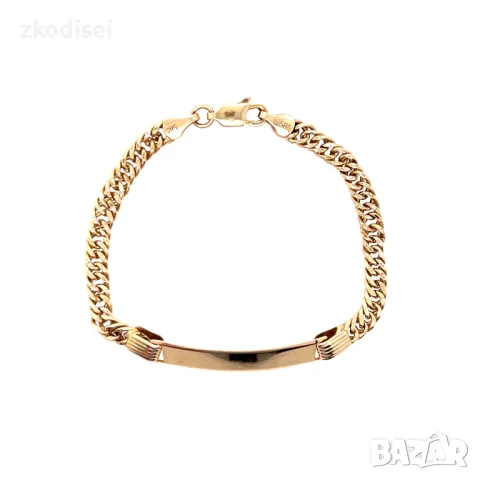 Златна детска гривна 3,79гр.14,6см. 14кр. проба:585 модел:30002-3