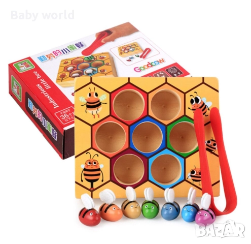 Кошер с пчели, Образователна дървена игра