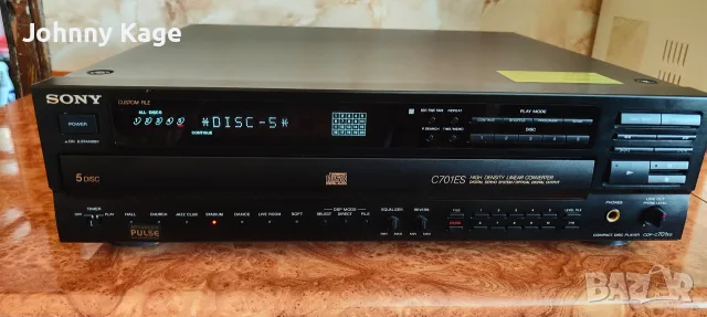 Sony CDP-C701ES 
, снимка 10 - Аудиосистеми - 56404193