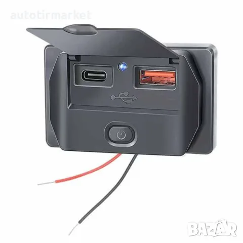 Панел за вграждане с 1 бутон ON/OFF – Type – C