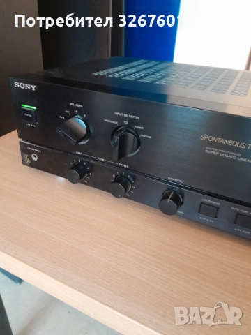 Усилвател  Sony F120, снимка 3 - Ресийвъри, усилватели, смесителни пултове - 52912135