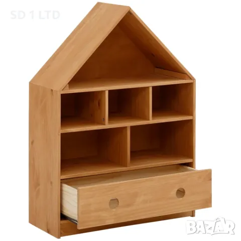 Детска етажерка къща Alpi 74195 библиотека къща за играчки стелаж, снимка 3 - Етажерки - 49298326