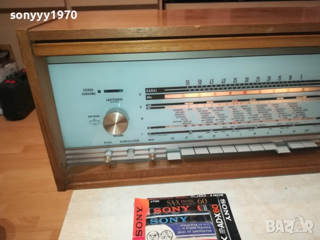 LOEWE-TUBE/STEREO-MADE IN GERMANY 3108251149LCHERY, снимка 6 - Ресийвъри, усилватели, смесителни пултове - 51549905