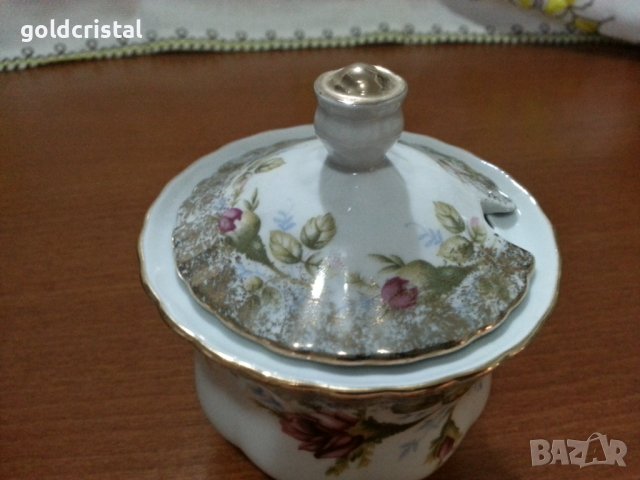 Полски порцелан захарница , снимка 4 - Антикварни и старинни предмети - 42474778