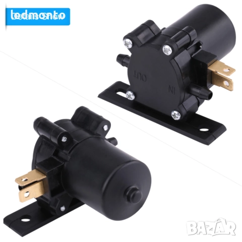 Универсална 12V помпа за чистачки AWP01 – за коли, бусове, камиони