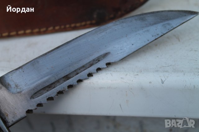 Немски ловен нож, снимка 9 - Антикварни и старинни предмети - 39150013