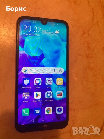 Huawei Y5 2019, отличен, като нов 