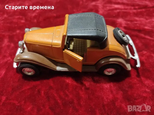 Метална Количка Welly Ford Roadster, снимка 3 - Колекции - 55973526