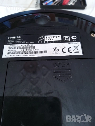 Philips az105b cd,radio , снимка 6 - Радиокасетофони, транзистори - 53164792