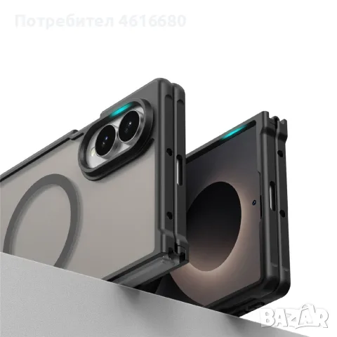 Калъф Techsuit - HaloFrost II MagSafe - iPhone Ultra / iPhone Duo - Black, снимка 4 - Калъфи, кейсове - 56250632