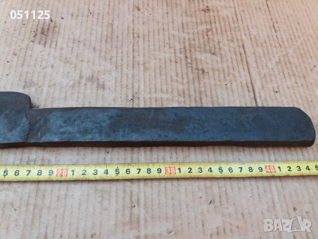 масивен кован сатър, инструмент - възраждане , снимка 13 - Антикварни и старинни предмети - 37348857