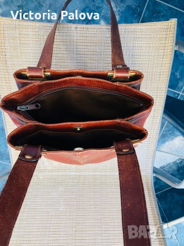 Чанта STABA ITALY,естествена кожа, снимка 11 - Чанти - 29846965