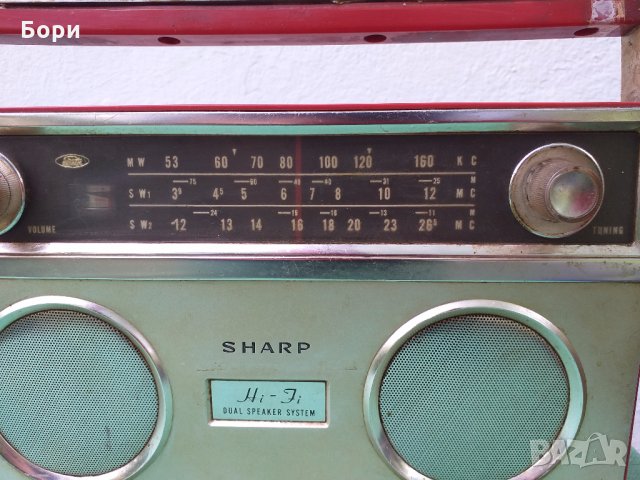 SHARP BY 488 HI FI  Радио, снимка 6 - Радиокасетофони, транзистори - 29514539