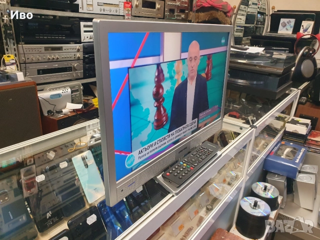22" телевизор Grundig 22 GFS 5620 Работи на 220 и 12 волта. Има вграден ефирен тунер. Оригинално дис, снимка 8 - Телевизори - 52035082