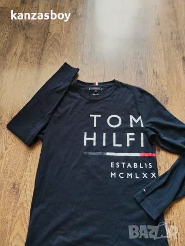 Tommy Hilfiger - страхотна мъжка блуза КАТО НОВА С, снимка 4 - Блузи - 56093811