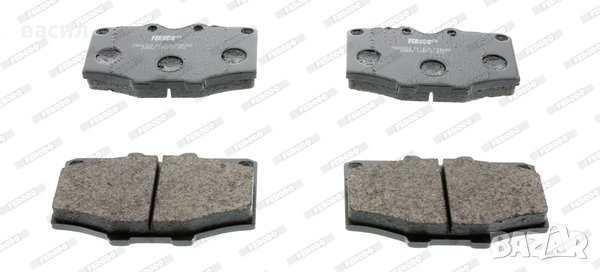 НАКЛАДКИ ДИСКОВИ Toyota-HIASE-94/Land Cruizer-98WVA 20852  FDB288, снимка 2 - Части - 40292873