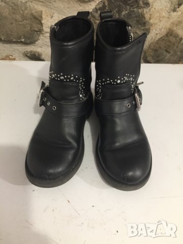 детски кожени ботушки  Zara