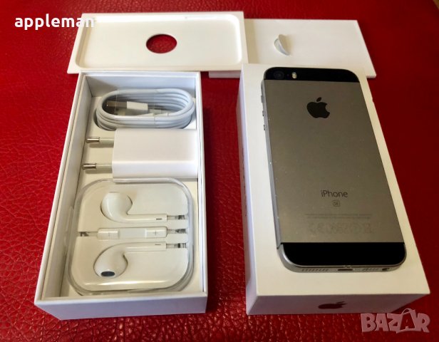 Apple iPhone SE 32Gb Space Gray Фабрично отключен Айфон телефон, снимка 9 - Apple iPhone - 30286617