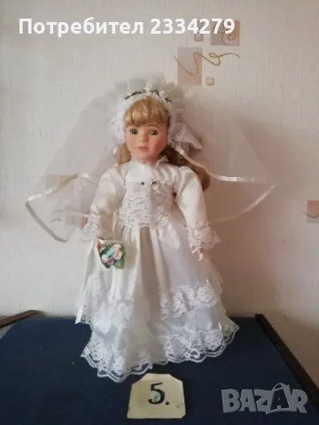 Порцеланови кукли, стара авторска ръчна изработка, маркови. , снимка 14 - Колекции - 49756981