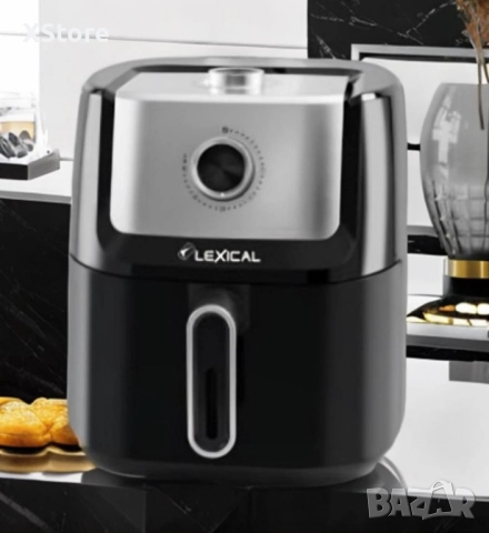 Фритюрник с горещ въздух Lexical Airfryer LAF-3040, снимка 5 - Фритюрници - 52430713