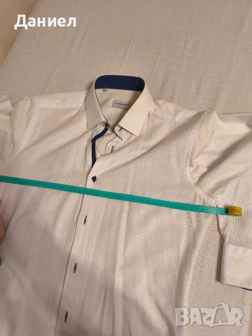 Мъжки Костюм Teodor + Риза - като нов, снимка 13 - Костюми - 54307705