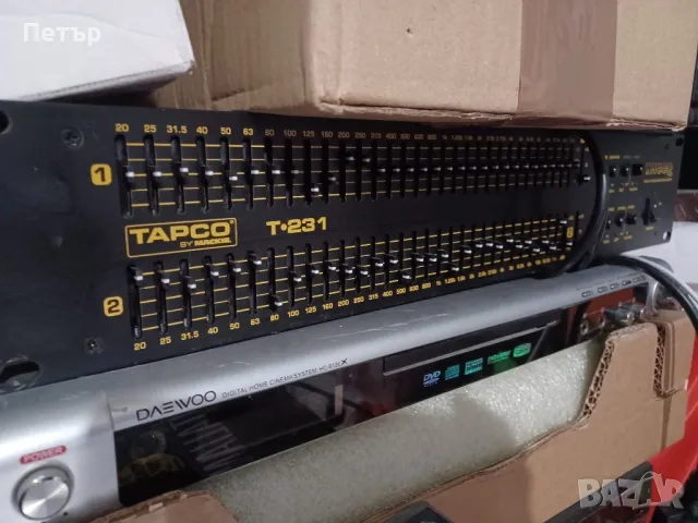 Графичен Еквалайзер Tapco TWEEQ T-231, снимка 1
