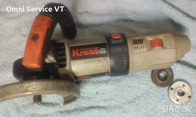 Ъглошлайф с обороти Kress -900W, снимка 6 - Ъглошлайфи - 55768915