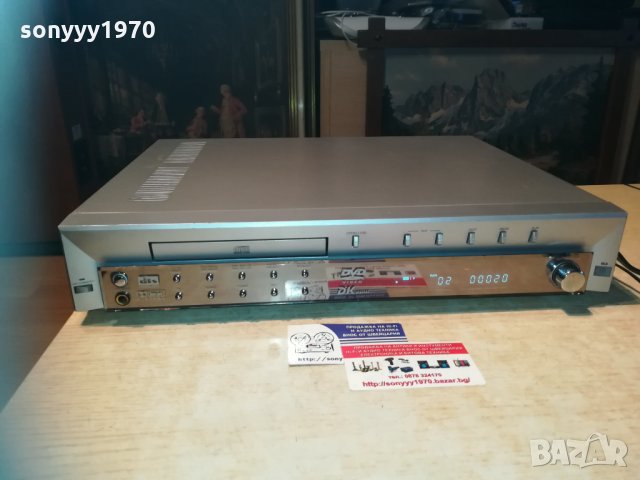 DK DIGITAL DVD R-229 DVD RECEIVER-ВНОС ГЕРМАНИЯ, снимка 8 - Ресийвъри, усилватели, смесителни пултове - 30261033