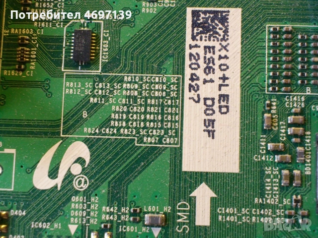 SAMSUNG UE37ES6100W-BN94-05678Q 010043029577 0412-BN44-00518A-T400HW05 V.2 40T06-C06 , снимка 6 - Части и Платки - 53067626