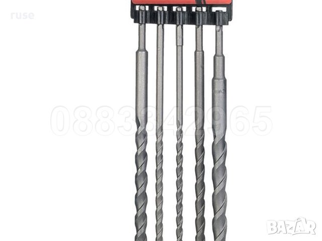 НОВИ! SDS-Plus свредла за бетон, камък, тухла / 600mm / 5 части, снимка 5 - Други инструменти - 37963250