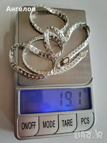 Фантастична висулка с розов кварц и сребърен ланец, снимка 5 - Колиета, медальони, синджири - 53272864