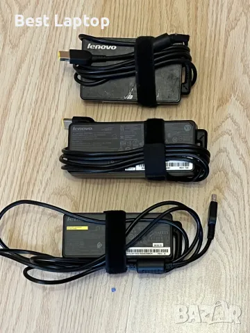 Зарядно Lenovo за лаптоп правоъгълна букса 65w 90w оригинално