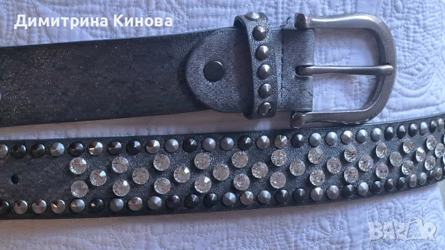 Дамски колан естествена кожа 