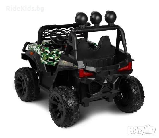 Акумулаторен офроуд джип TIMUS – камуфлажен, 4x4, снимка 7 - Детски велосипеди, триколки и коли - 49971787