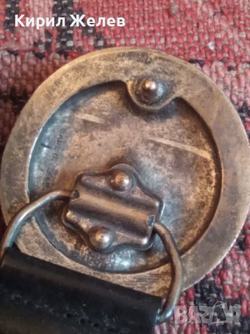 Колан стар кожен 34135, снимка 5 - Колани - 42821731