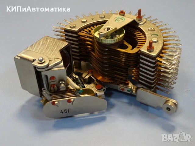 стъпков избирач ШИ-50/4 РСЗ.250.048Сл2 Rotary Stepper Relay USSR
