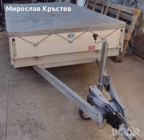 "Schmid PAT 250 UEL" Масивно двуосно ремарке 1300кг, снимка 3 - Ремаркета - 52094859