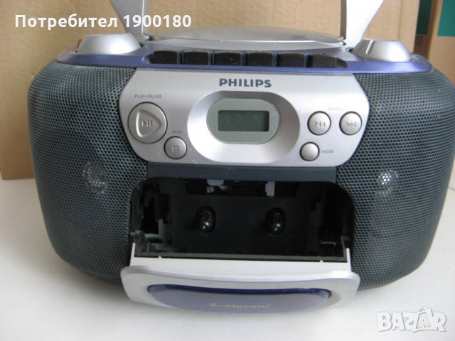 CD-радиокасетофон Philips, снимка 5 - Аудиосистеми - 30565673
