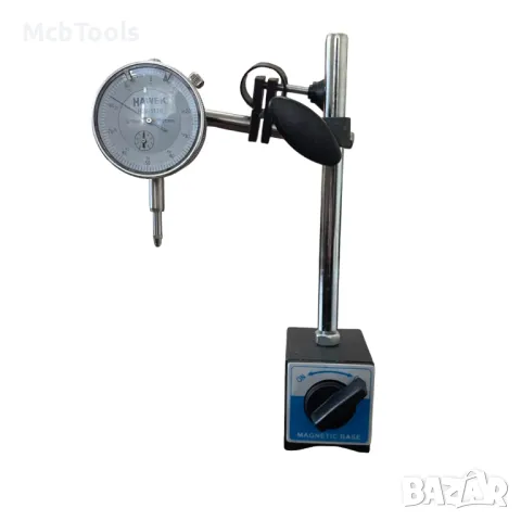 Магнитна стойка и индикаторен часовник HAWEK, снимка 6 - Други инструменти - 50015546