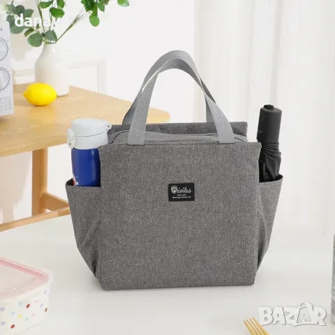 5903 Термо чанта за храна с 2 странични джобчета, снимка 8 - Други - 50203048