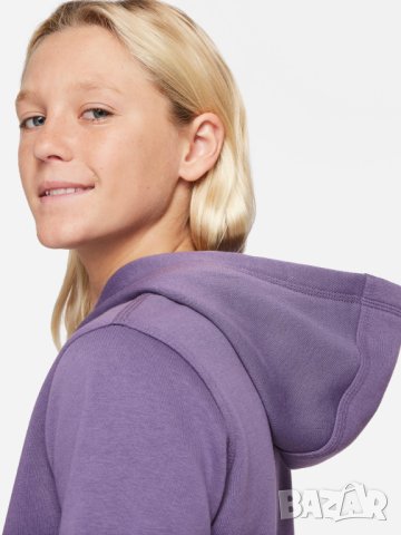 NIKE Суитшърт B HOODIE PO CLUB BV3757-553, снимка 3 - Детски анцузи и суичери - 40447161
