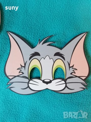 Парти маска Том и Джери, снимка 3 - Други - 34879573