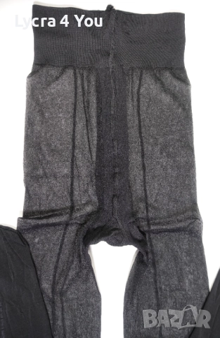 One size черен чорапогащник с ръб , снимка 6 - Бельо - 52701539