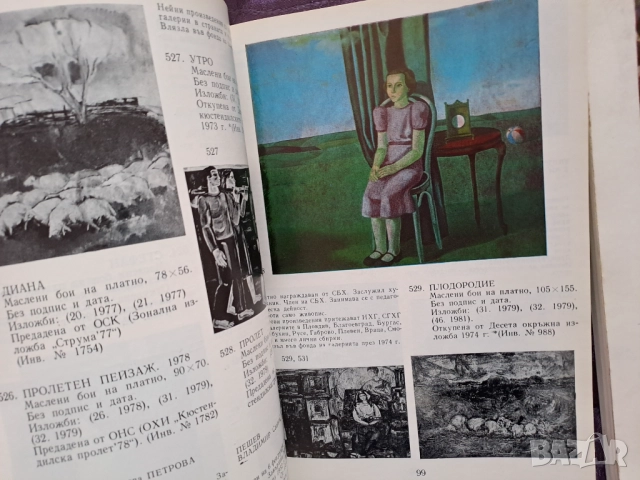 Книги Художествена галерия Владимир Димитров-Майстора І и ІІ том 1982 г , снимка 3 - Енциклопедии, справочници - 52672434